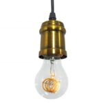 Bombillo Vintage Edison A60 Espiral