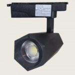 Spot Led Diamond 15w Negro Riel