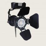 Spot Led Tipo Cine Gu10 Negro