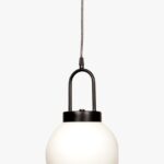 Lámpara Colgante Adesa Blanca negra